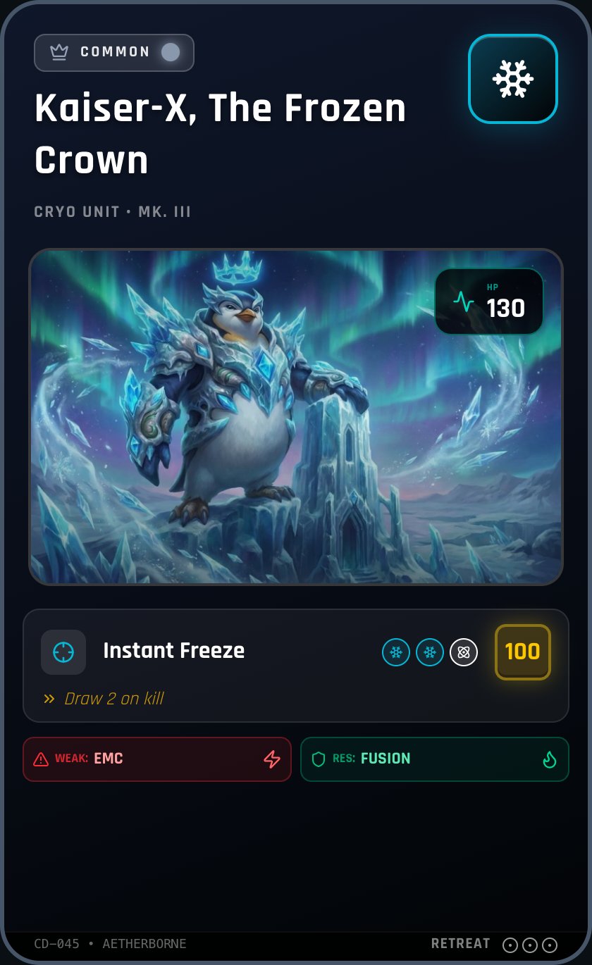 Kaiser-X, The Frozen Crown